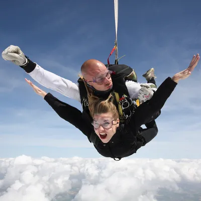 Saut en parachute avec Passion Chute Libre