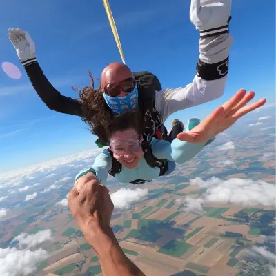 Saut en parachute avec Passion Chute Libre
